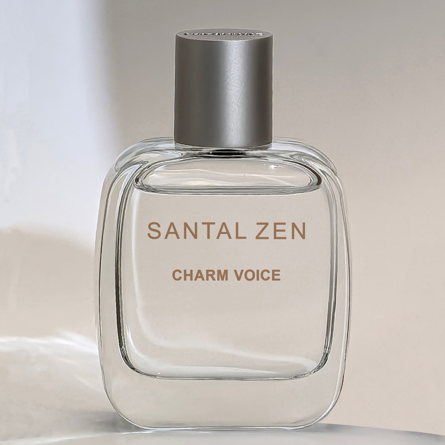Charm Voice Santal Zen – Unisex Sandalwood Perfume | Clean, Warm, Long-Lasting Luxury Fragrance | Vegan, Aesthetic Packaging